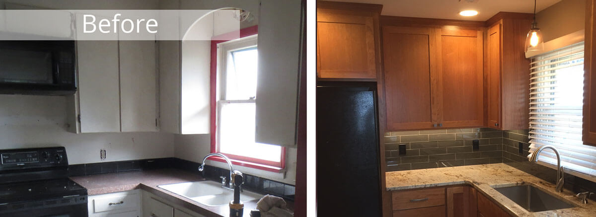 Kitchen Remodel Before & After